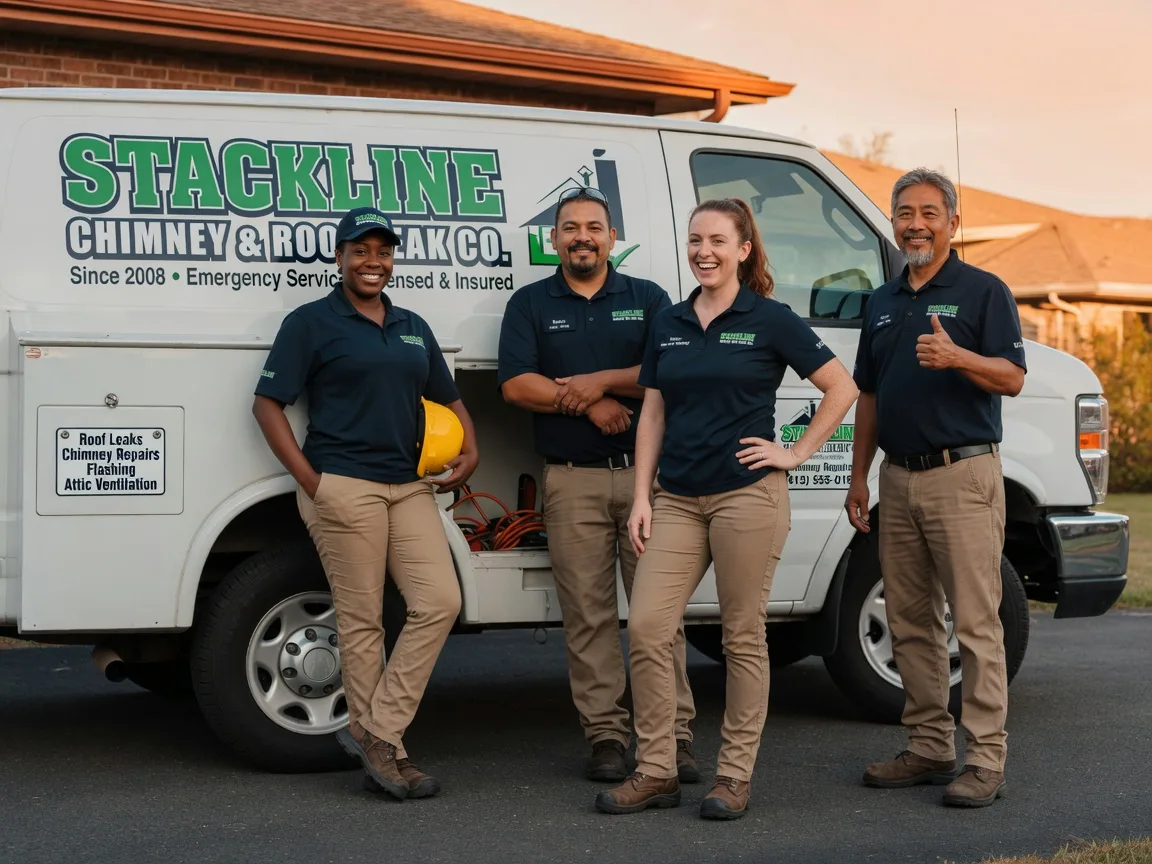 Chimney flashing repair company in Celina, TN